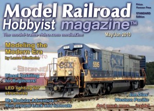 Model Railroad Hobbyist magazin 2010 május/június